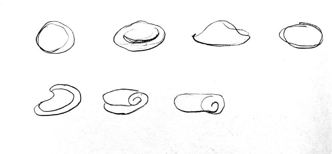 sketches of Color Blobs